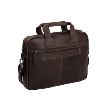 The Chesterfield Brand Calvi – Datorväska 15.6" – Brun