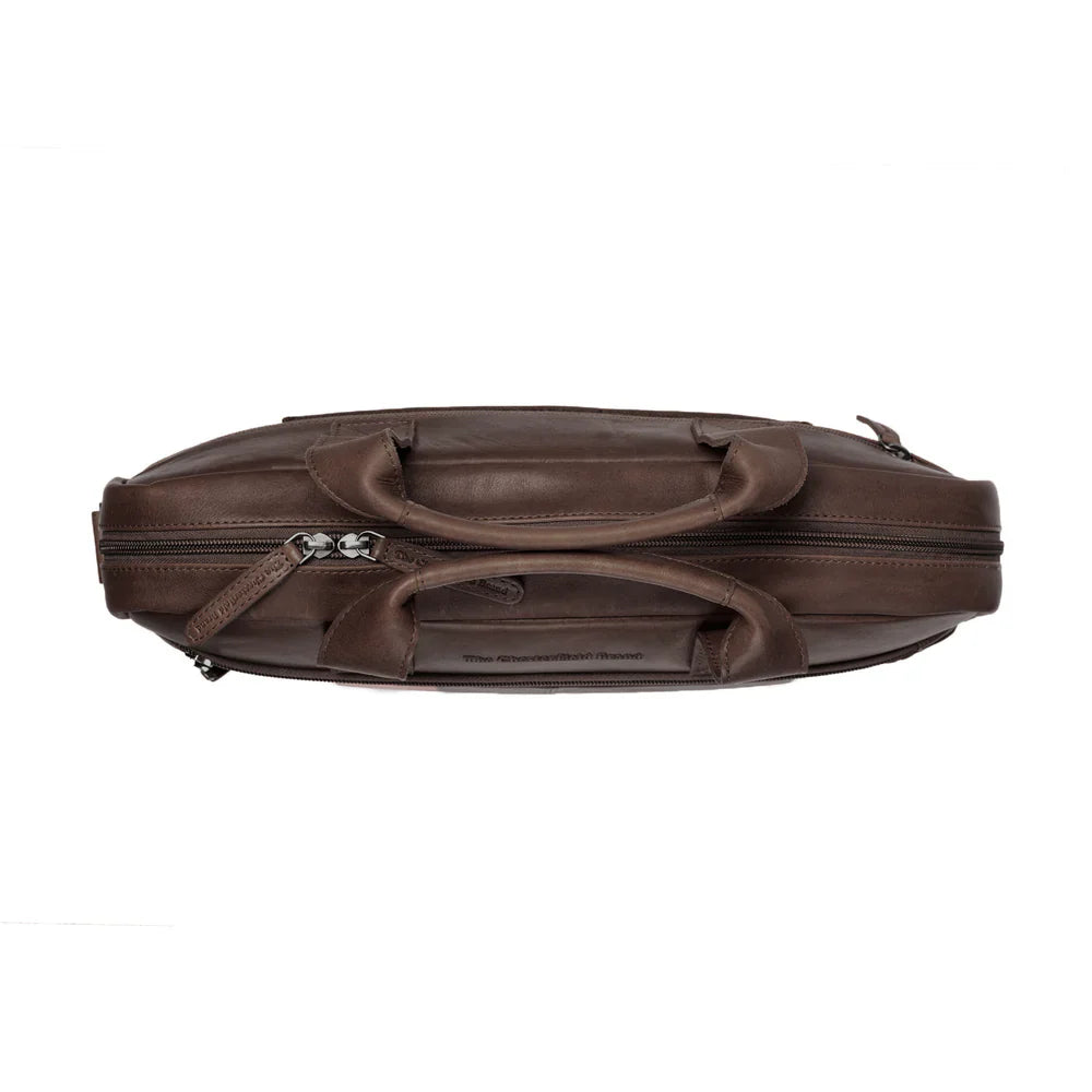 The Chesterfield Brand Calvi – Datorväska 15.6" – Brun