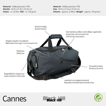 Black Hill Cannes – Weekendbag 32L