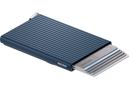 Secrid Cardprotector MagSafe Fluted+ korthållare 10 cm - Navy
