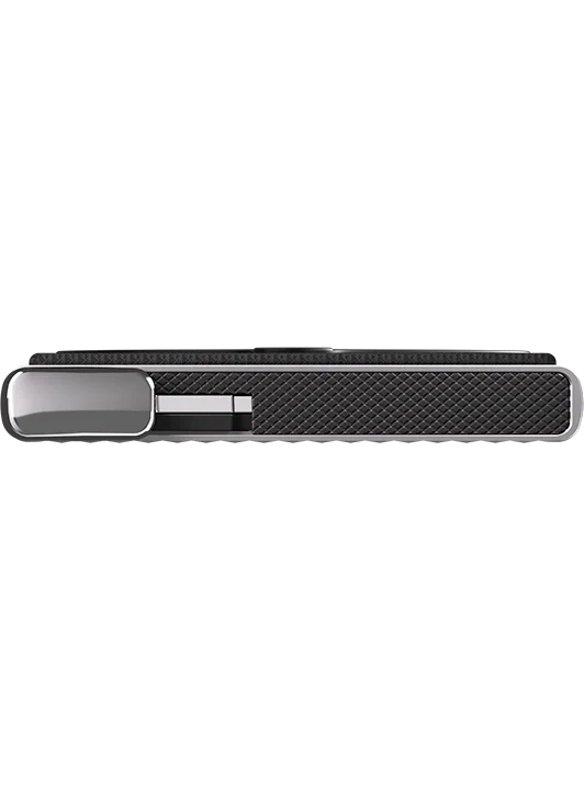 Secrid Cardprotector MagSafe Fluted+ korthållare 10 cm - Silver