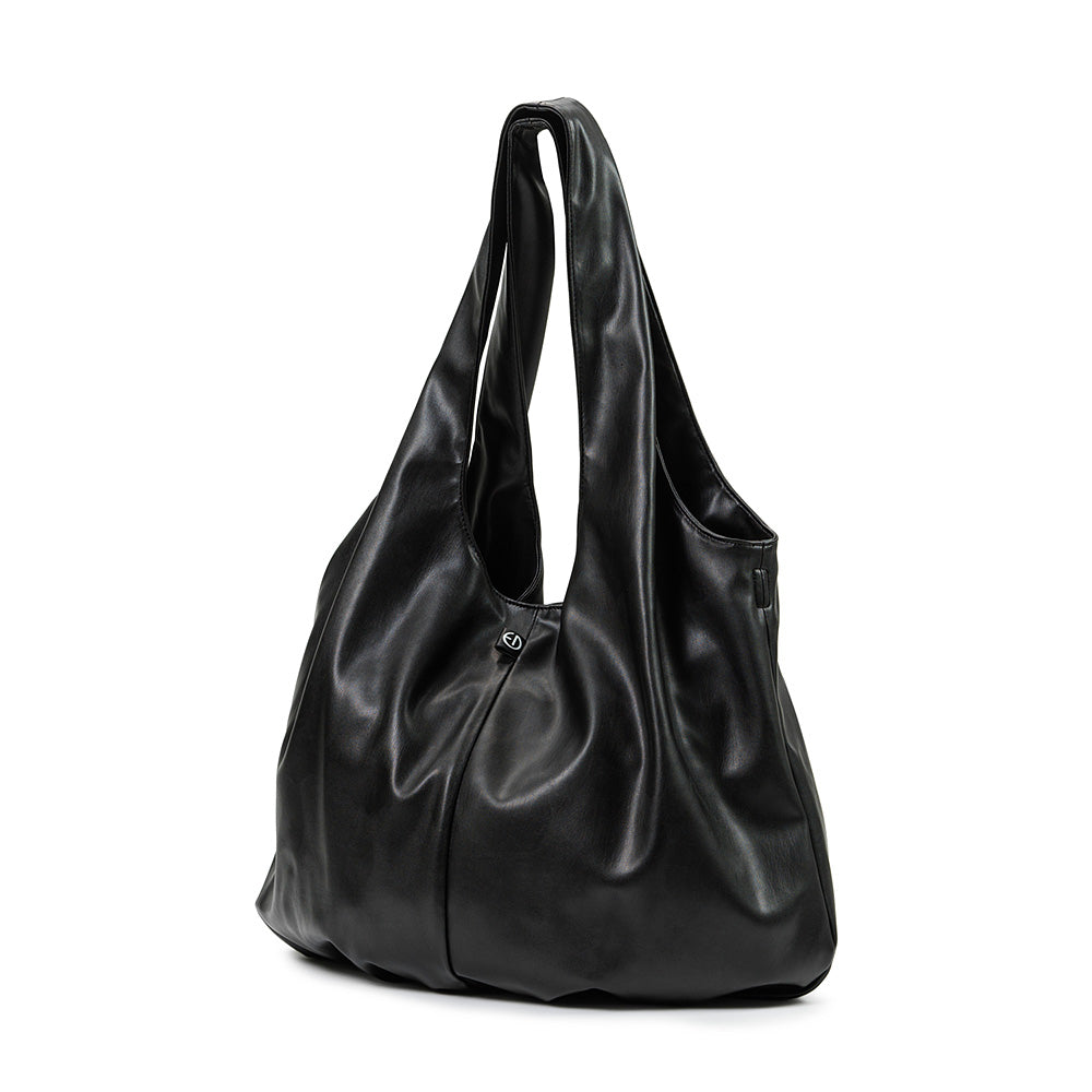 Elodie - Skötväska Draped Tote - Svart