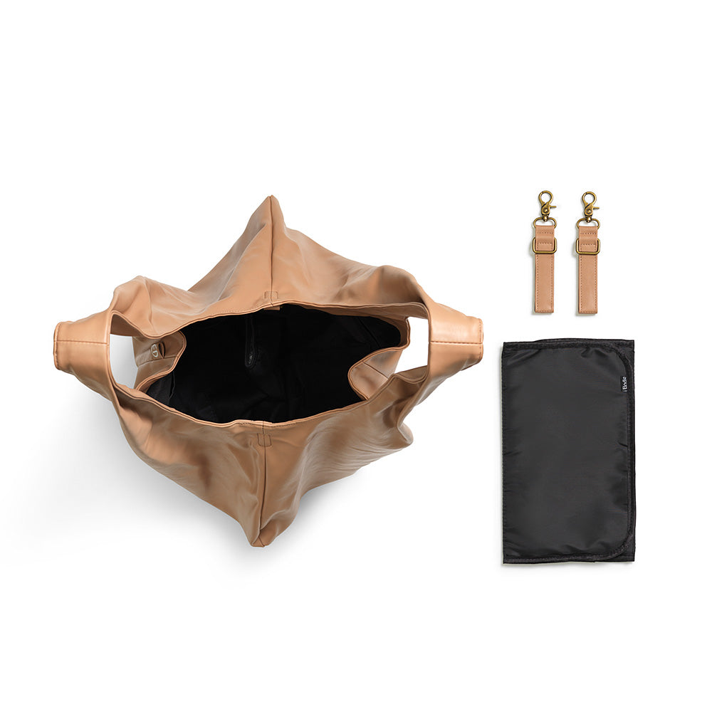 elodie - Skötväska Draped Tote - Soft Terracotta Nouveau