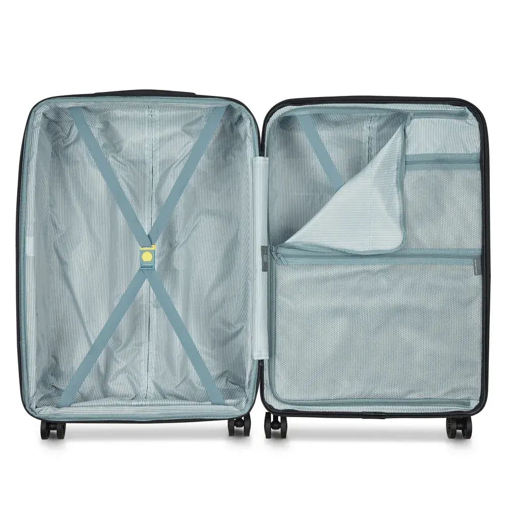 Delsey Air Armour - Svart Stor resväska 76cm