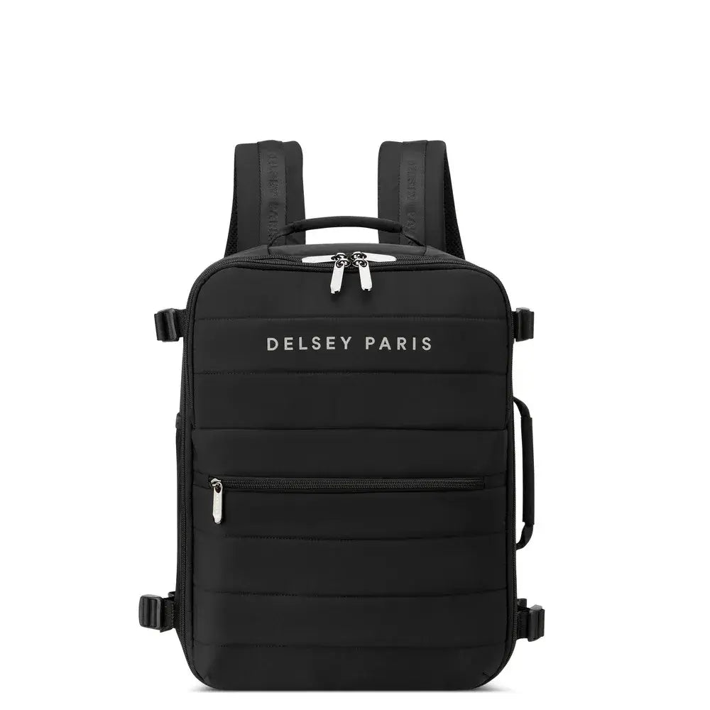 Delsey Shadow 5.0 - Svart Ryggsäck 40cm