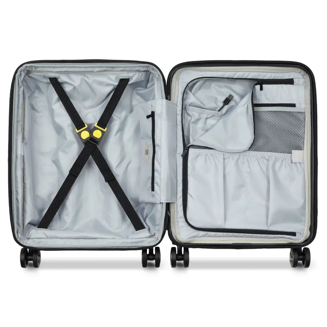 Delsey Shadow 5.0 Slim - Svart Kabinväska 55cm