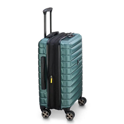 Delsey Shadow 5.0 Slim - Grön Kabinväska 55cm