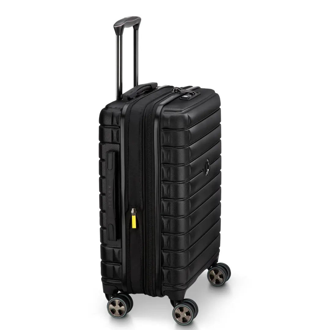 Delsey Shadow 5.0 Slim - Svart Kabinväska 55cm