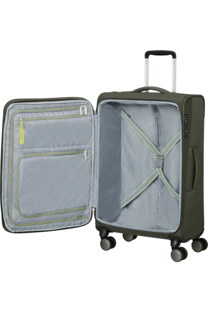 American Tourister Wanderlite - Dark Khaki Mellanstor Resväska 68cm