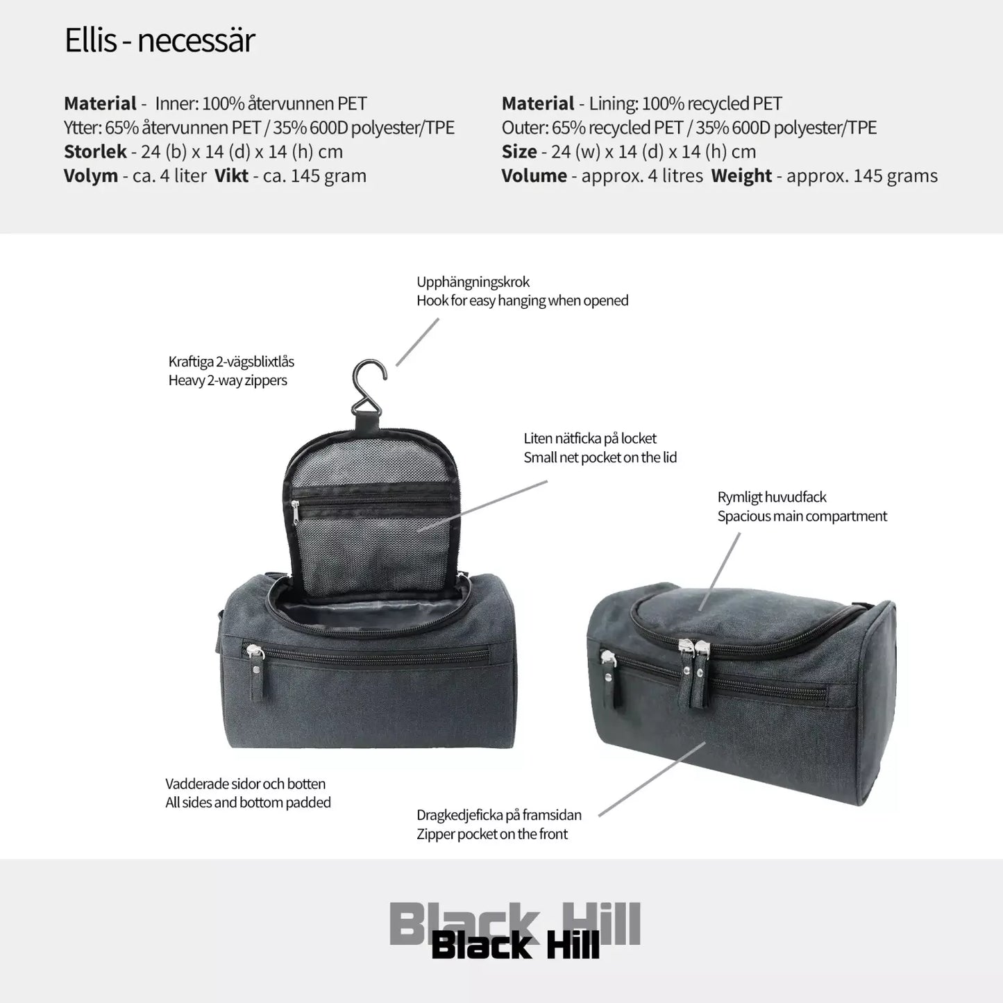 Black Hill Ellis Necessär 4L