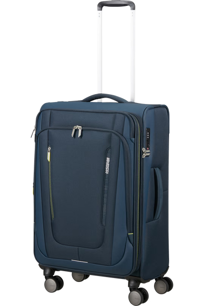 American Tourister Wanderlite - Dark Navy Mellanstor Resväska 68cm