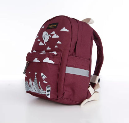 Pellianni City ryggsäck 28cm Röd