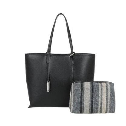Ulrika Design Reversible Toteväska 44cm Svart