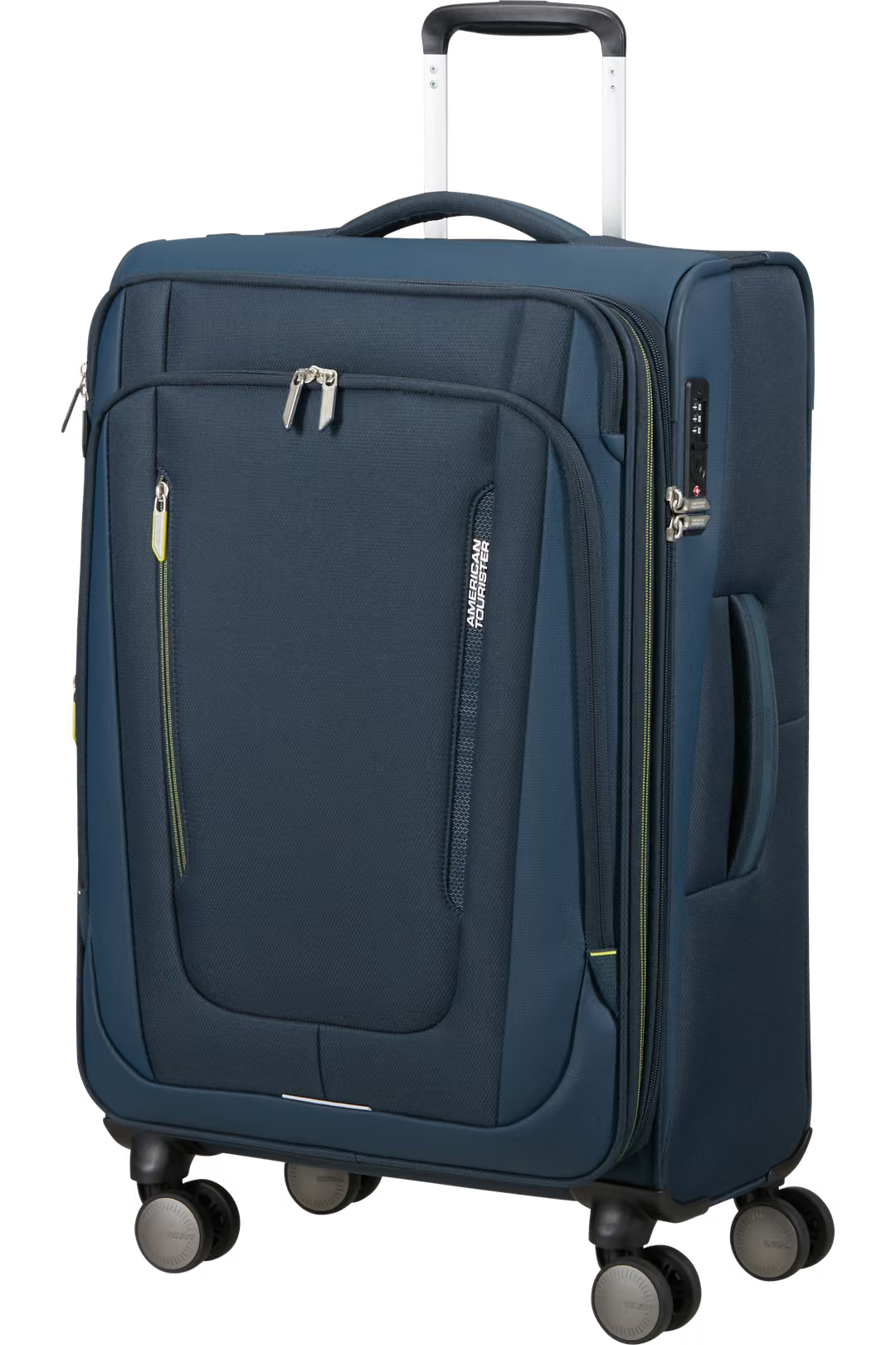 American Tourister Wanderlite - Dark Navy Mellanstor Resväska 68cm