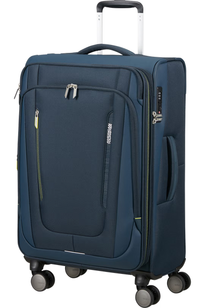 American Tourister Wanderlite - Dark Navy Mellanstor Resväska 68cm