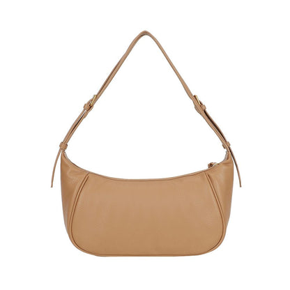 Ulrika Design Recycled PU 2.0 – Axelväska 40cm – Cognac