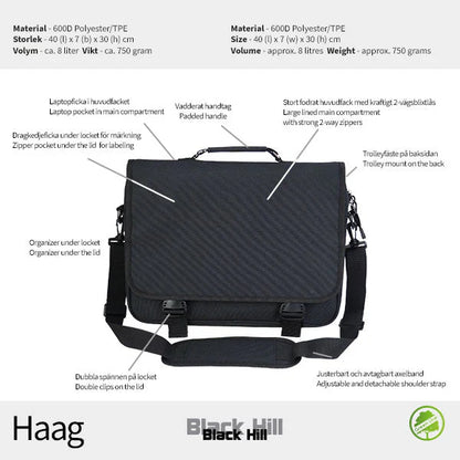 Black Hill Haag – Datorväska 15,6"