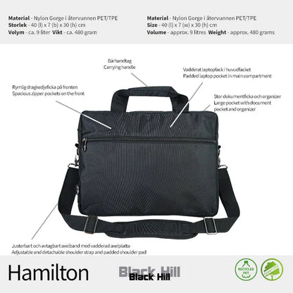 Black Hill Hamilton – Datorväska 15,6"
