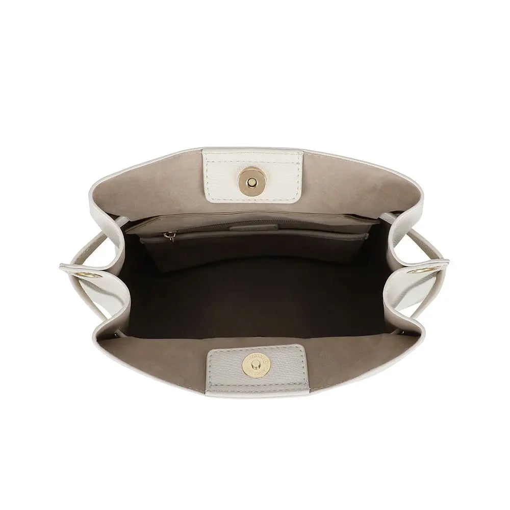 Ulrika Design Belt - Beige Handväska 38cm