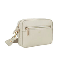 Ulrika Design Bar Zipper - Beige Axelväska 21cm