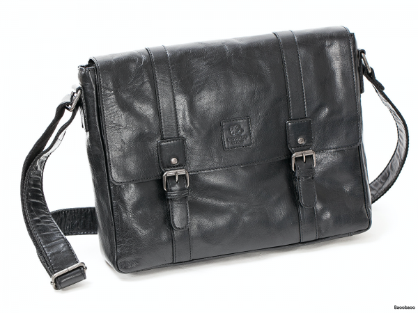 BaooBaoo Messenger Bag - Svart Messengerväska 13"