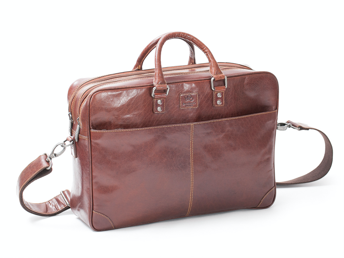 BaooBaoo Briefcase Soft - Brandy Datorportfölj 15" 2-zip
