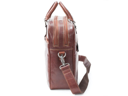 BaooBaoo Briefcase Soft - Brandy Datorportfölj 15" 2-zip