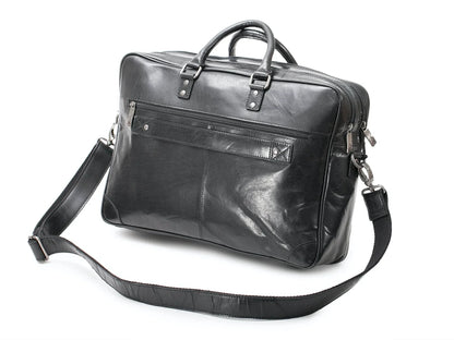 BaooBaoo Briefcase Soft – Datorportfölj 15" 2-zip – Svart