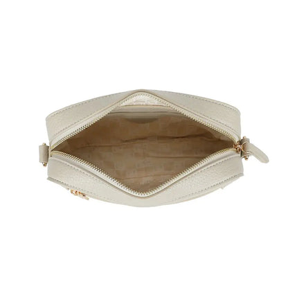 Ulrika Design Bar Zipper - Beige Axelväska 21cm