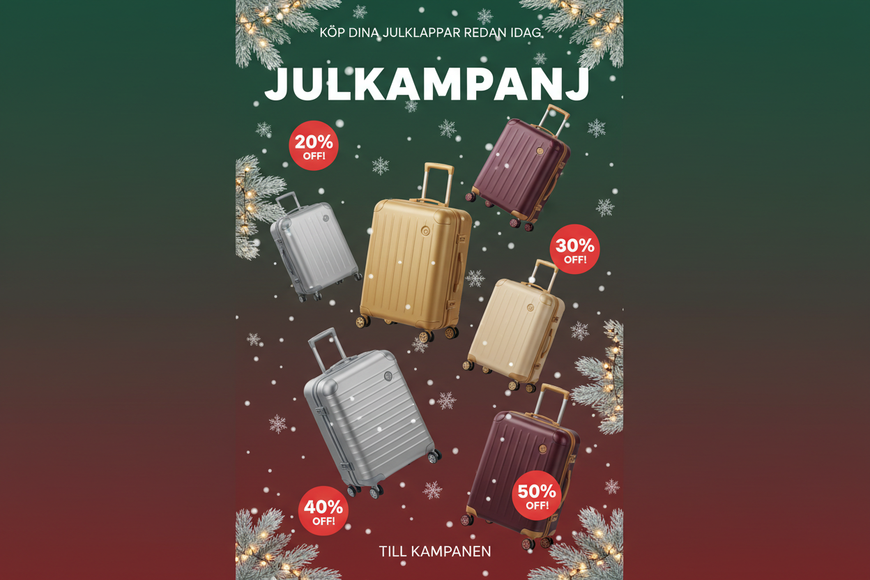 Julkampanj avlång vertikal