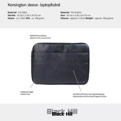 Black Hill Kensington Datorväska 13 - Svart