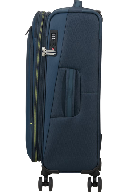 American Tourister Wanderlite - Dark Navy Mellanstor Resväska 68cm