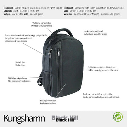 Black Hill Kungshamn – Kylryggsäck 23L