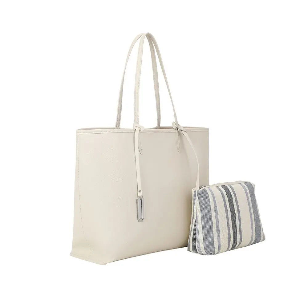 Ulrika Design Reversible Toteväska 44cm Beige