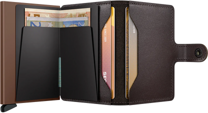 Secrid Miniwallet Original - Choklad Korthållare 10cm