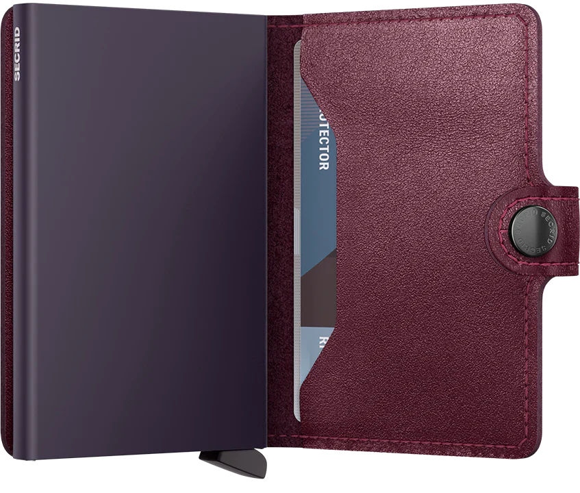 Secrid Miniwallet Original - Cranberry Korthållare 10cm
