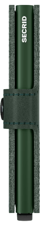 Secrid Miniwallet Original - Grön Korthållare 10cm