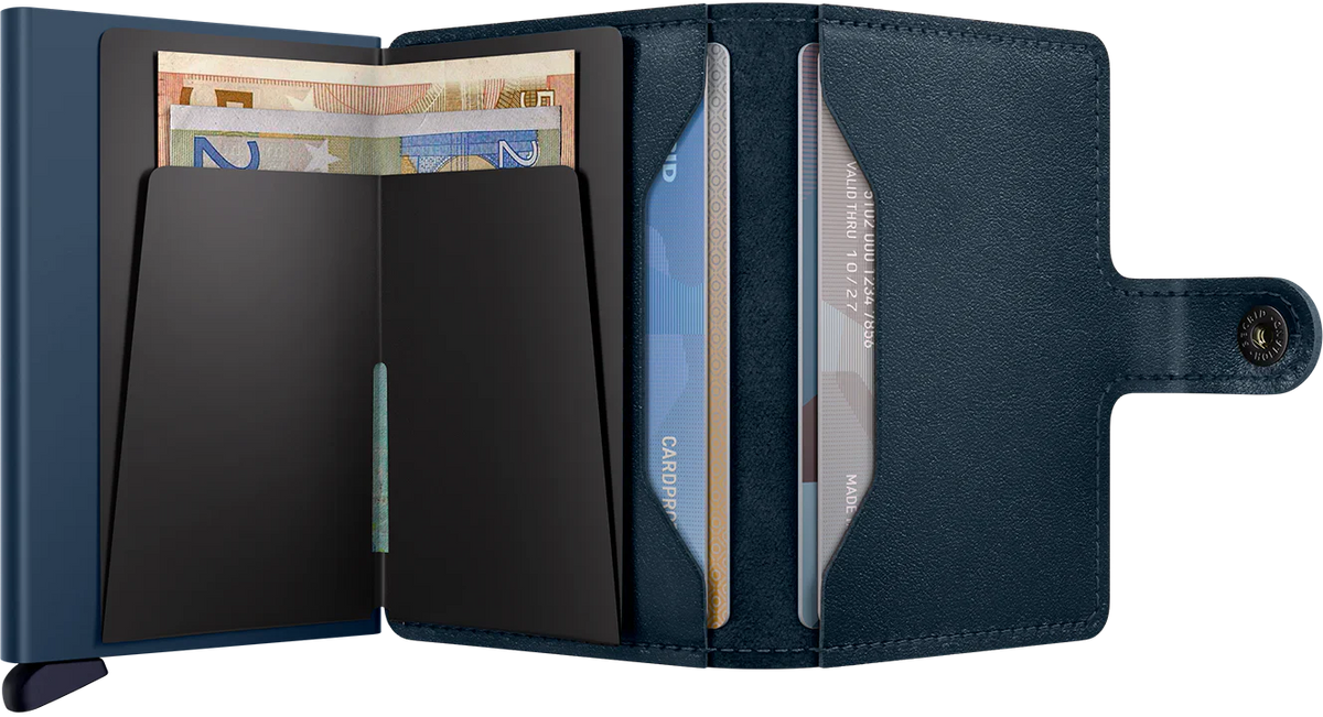 Secrid Miniwallet Original - Navy Korthållare 10cm