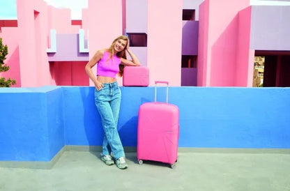 American Tourister Starvibe 77cm Stor Expanderbar Sun Kissed Coral