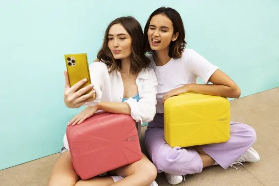 American Tourister Starvibe Necessär Sun Kissed Coral