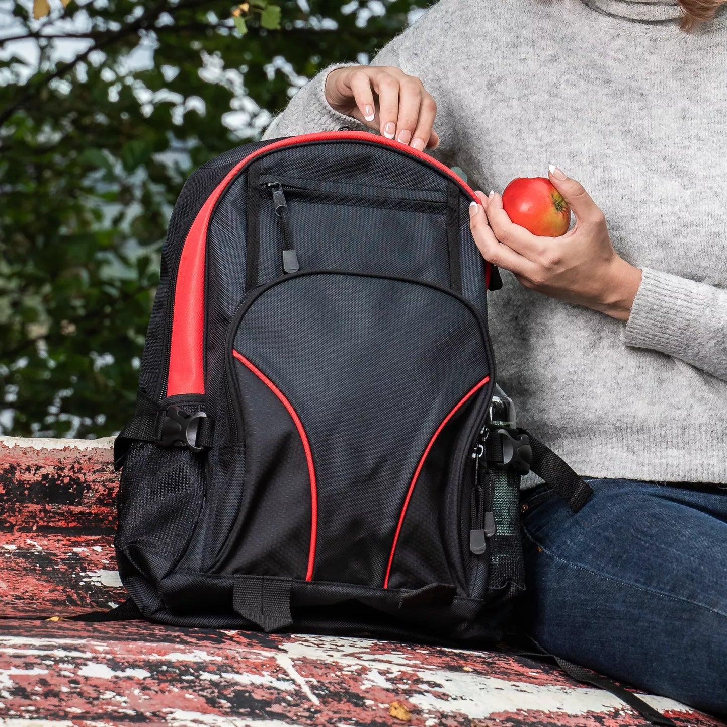 Black Hill Monza Ryggsäck 26L - Svart/Vit