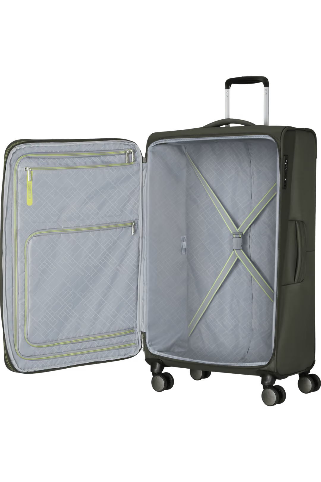 American Tourister Wanderlite - Dark Khaki Stor Resväska 79cm