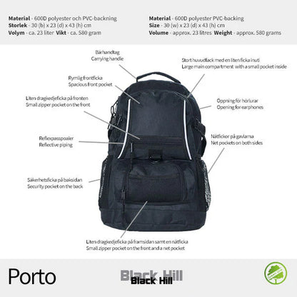 Black Hill Porto Ryggsäck 23L