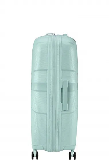 American Tourister Starvibe 77cm Stor Expanderbar Metallic Surf Blue