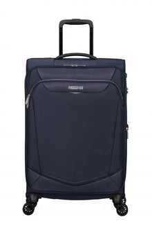 American Tourister Summerride 4-hjul 69 cm - Mellanstor Expanderbar Navy