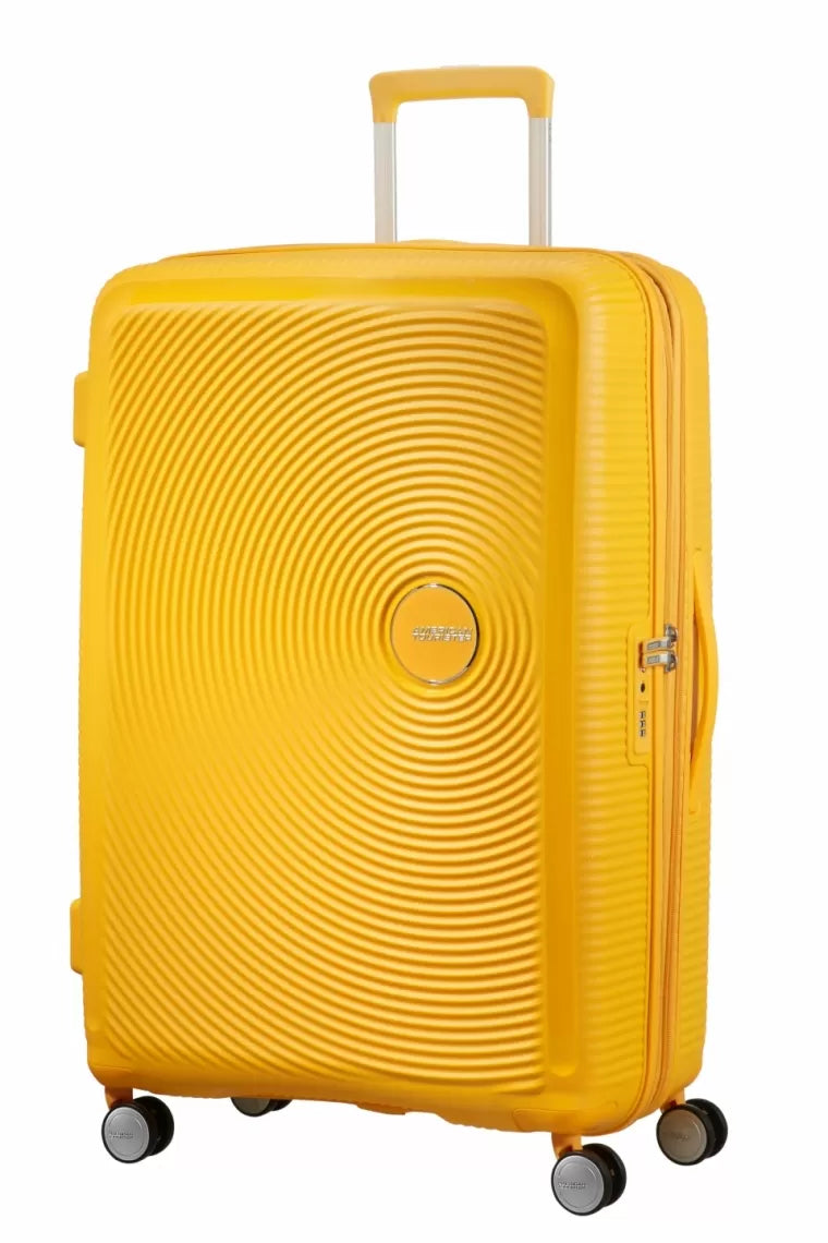 American Tourister Soundbox 77 cm Golden Yellow