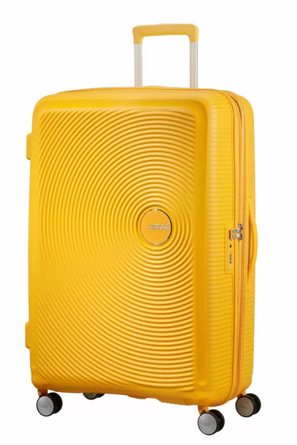 American Tourister Soundbox 77 cm Golden Yellow