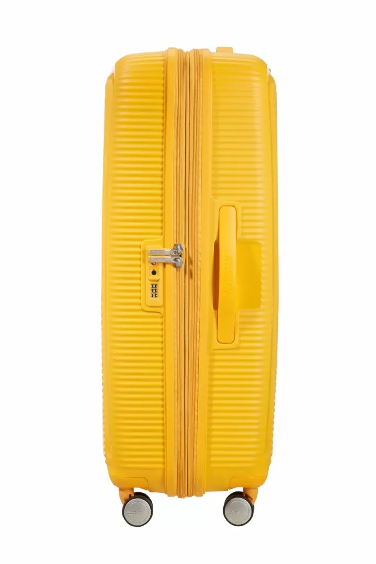 American Tourister Soundbox 77 cm Golden Yellow