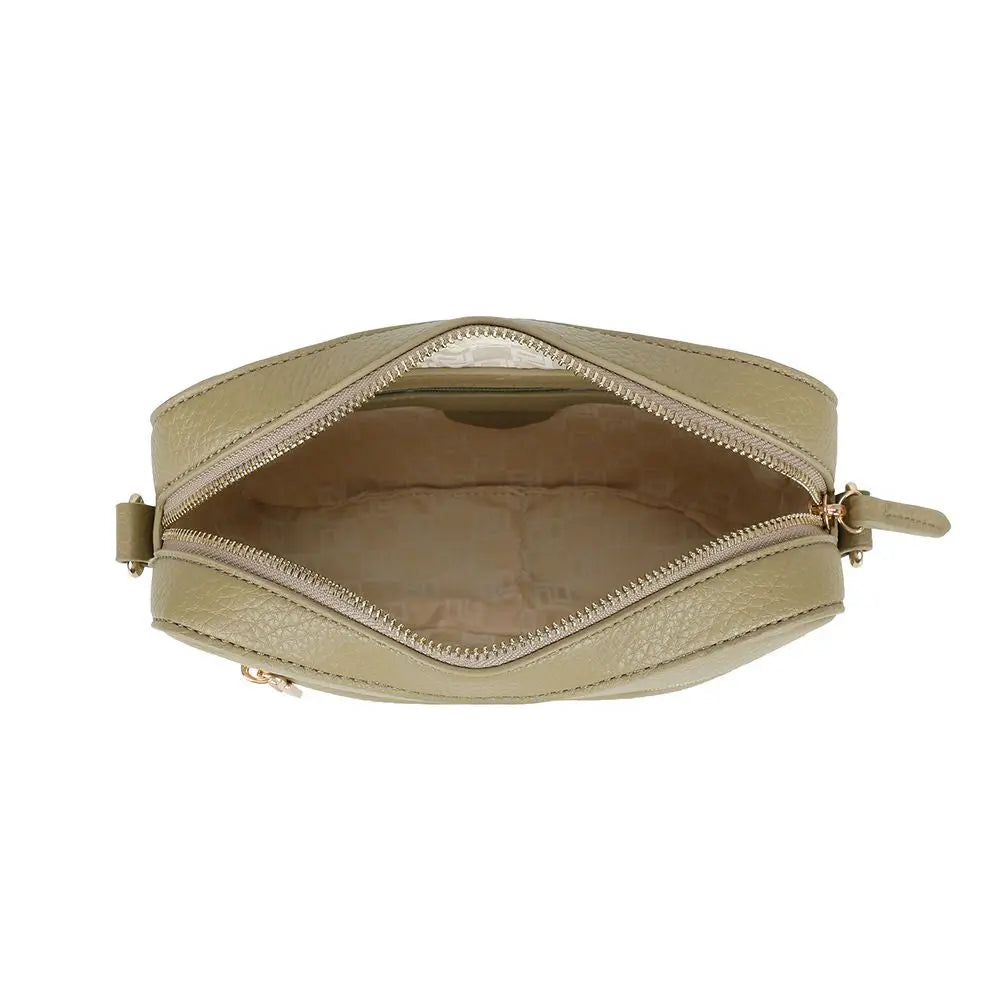 Ulrika Design Bar Zipper - Grön Axelväska 21cm