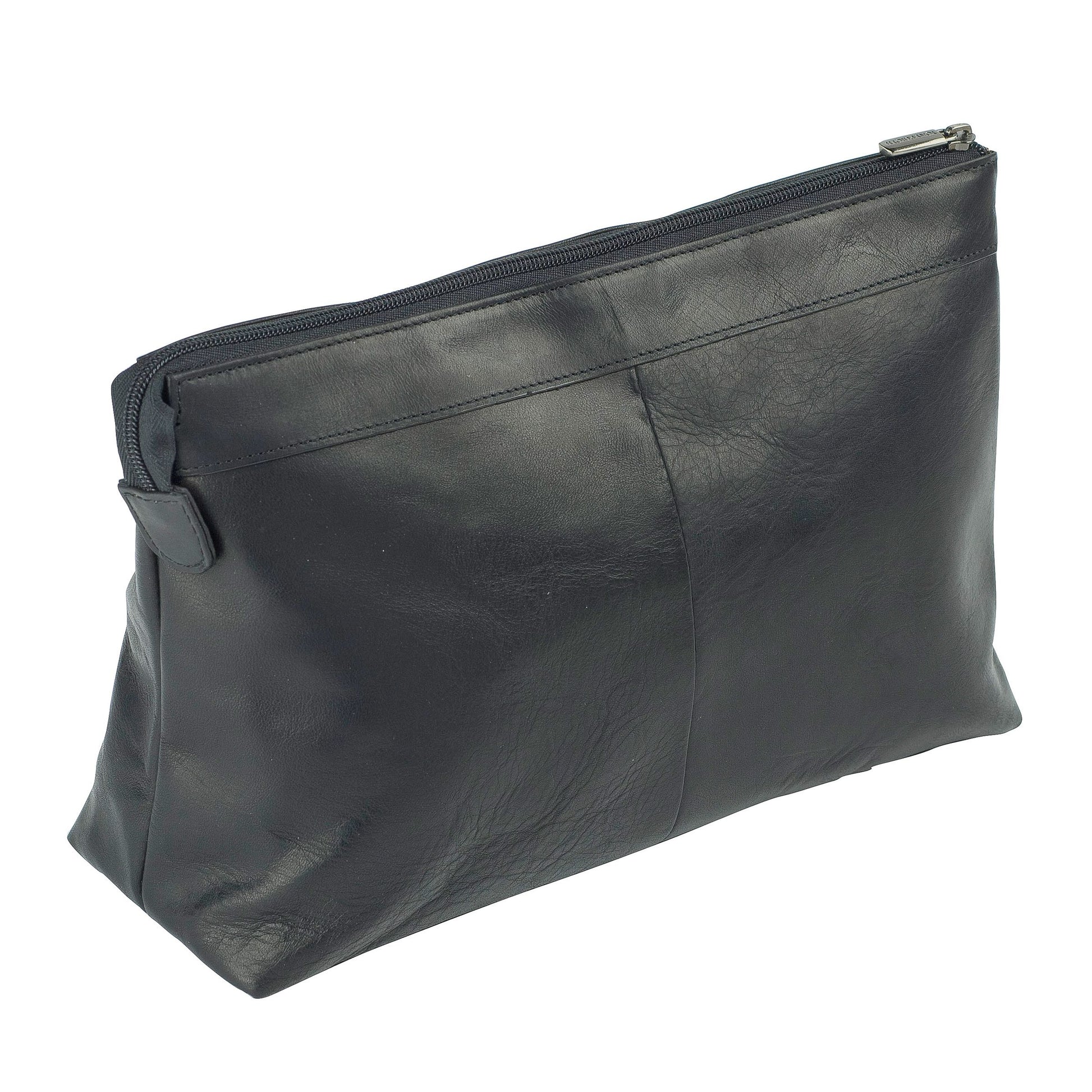 Tony Perotti Vegetale Leather Necessär 27 cm Svart